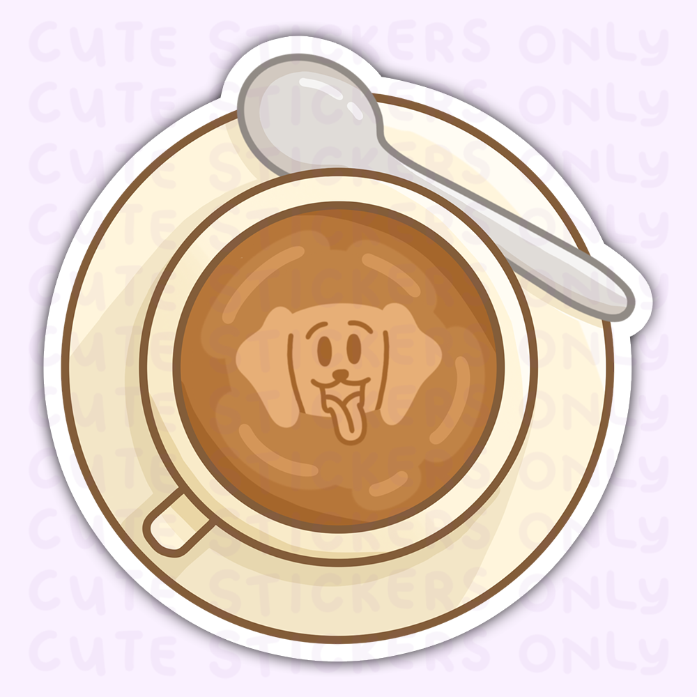 Coffee Date - Joey and Cake Die Cut Stickers