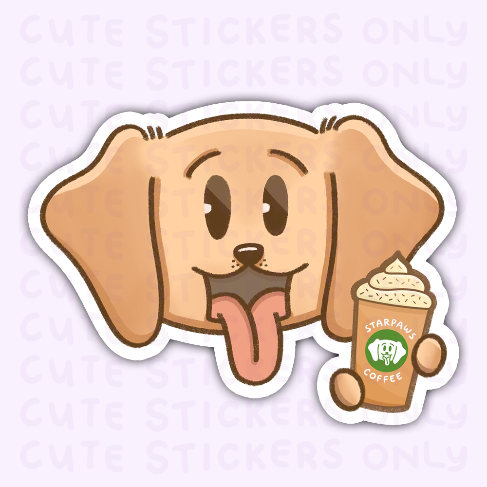 Coffee Date - Joey and Cake Die Cut Stickers