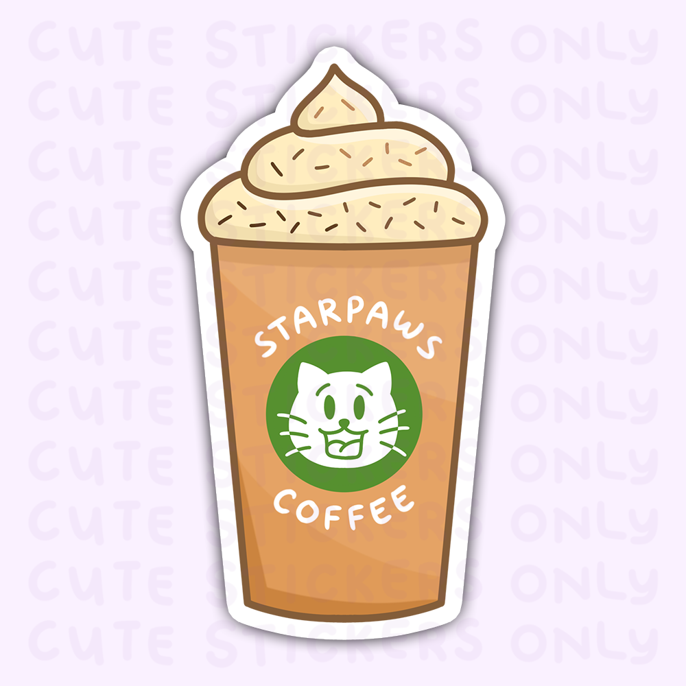 Coffee Date - Joey and Cake Die Cut Stickers