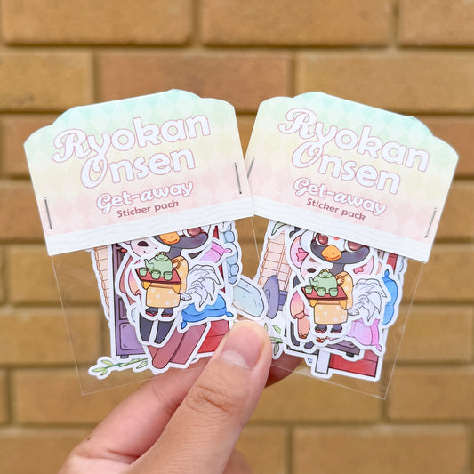 Ryokan Onsen Get-away Sticker Pack (15pcs)