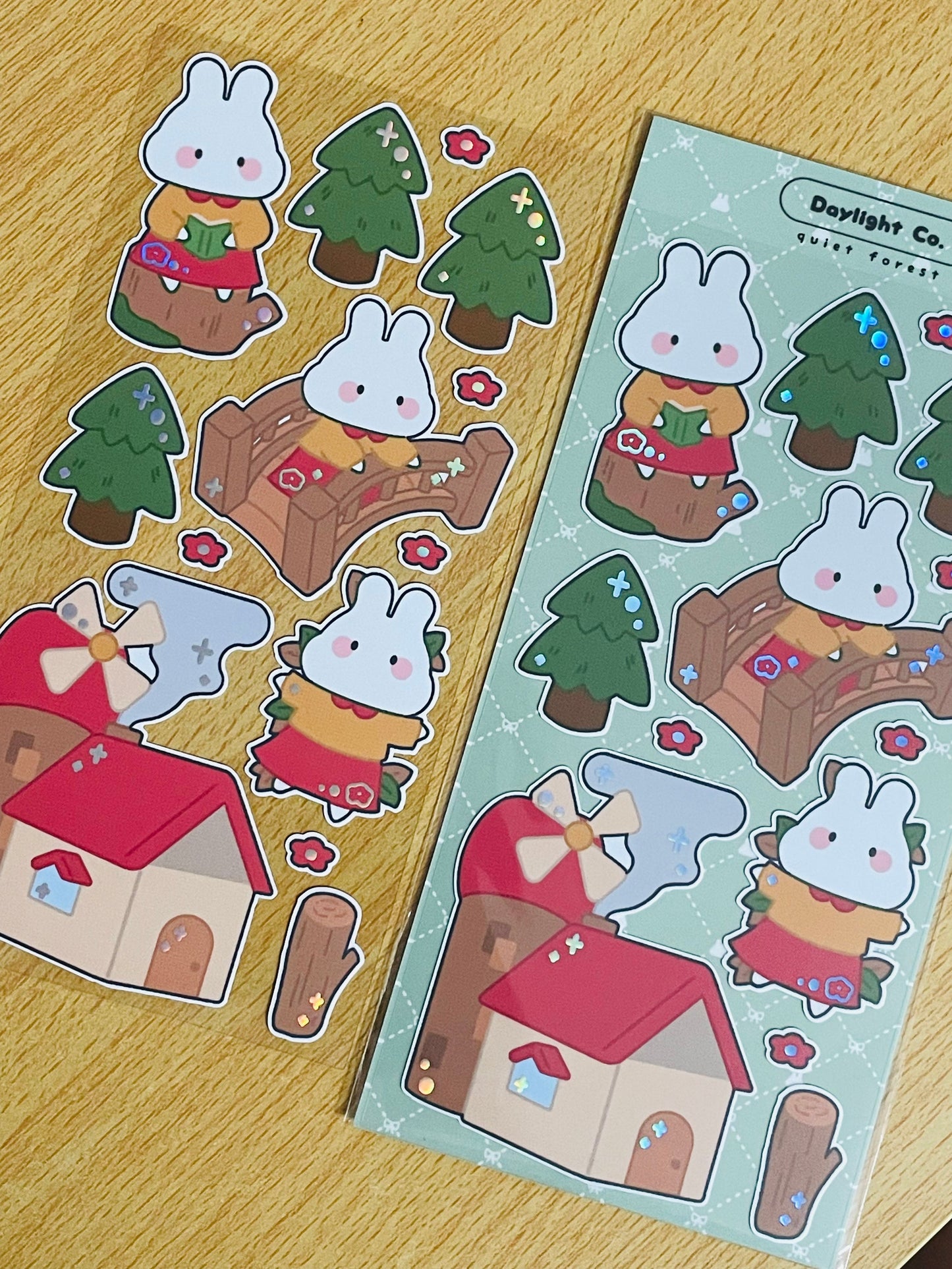 Quiet Forest Deco Sticker Sheet