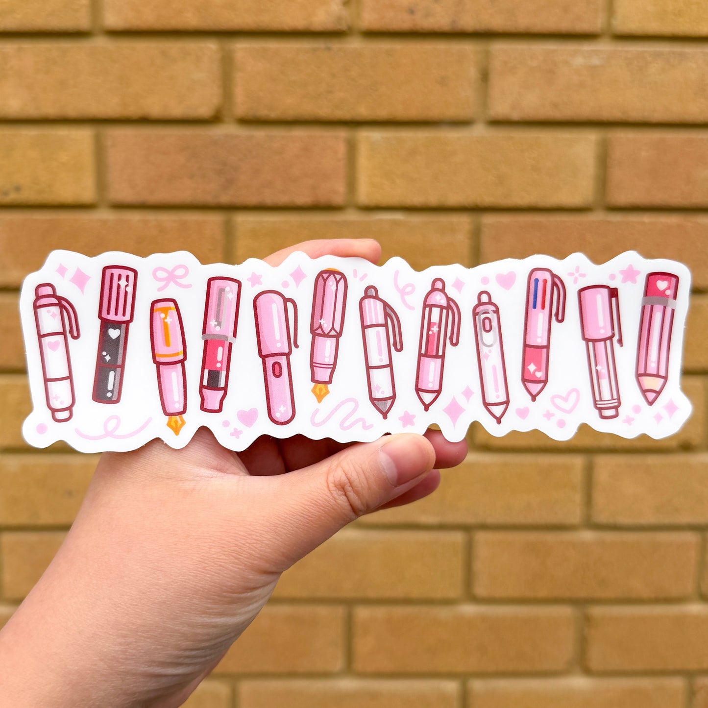 Pen Collectors Club 18cm Long Stickers & Magnets