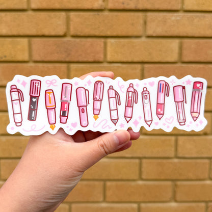 Pen Collectors Club 18cm Long Stickers & Magnets