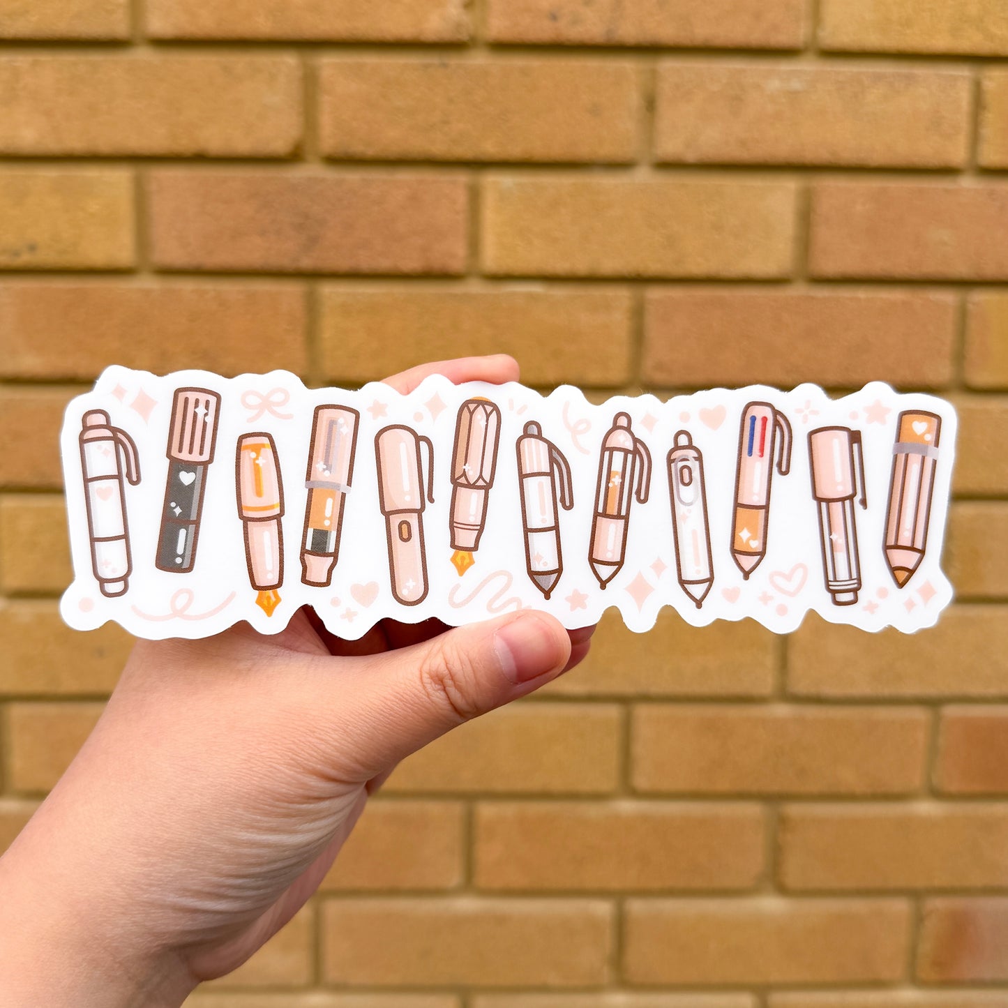 Pen Collectors Club 18cm Long Stickers & Magnets