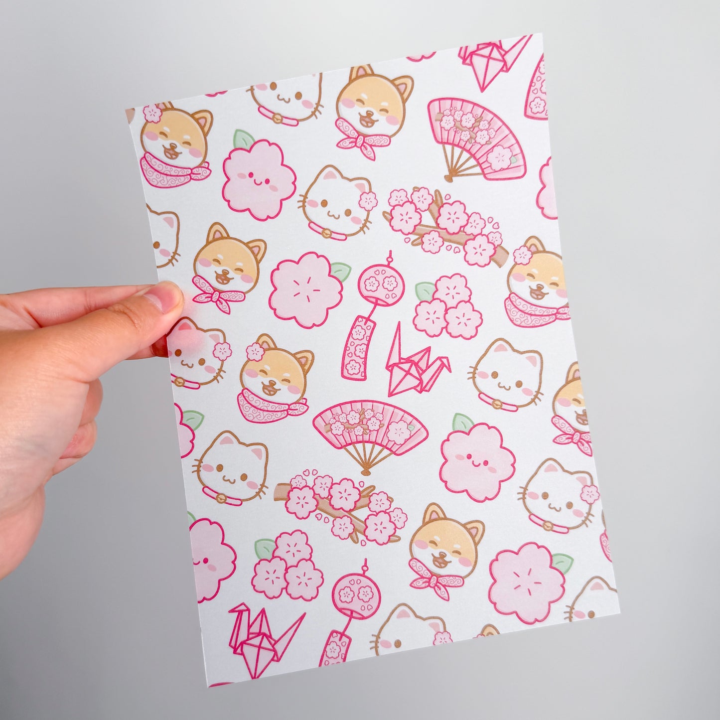 Cherry Blossoms Vellum