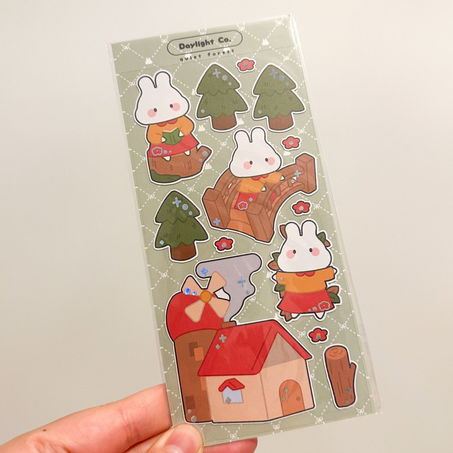 Quiet Forest Deco Sticker Sheet