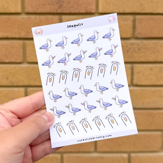 Seagulls - Sticker Sheet