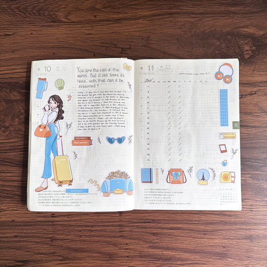 Business | Wanderlust | C413 Sticker Sheet