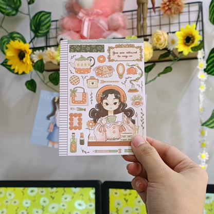 Tea Party | Alone Time | C352 Sticker Sheet