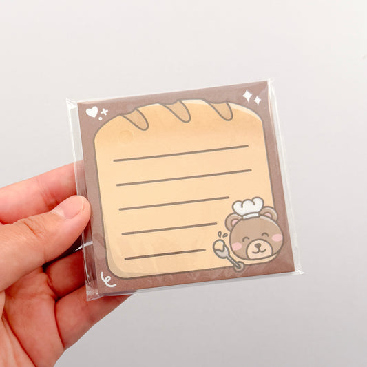 Baker Bear Bread - Sticky Notes