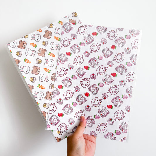 Animal Village A4 Scrapbooking Paper (130gsm Silk)