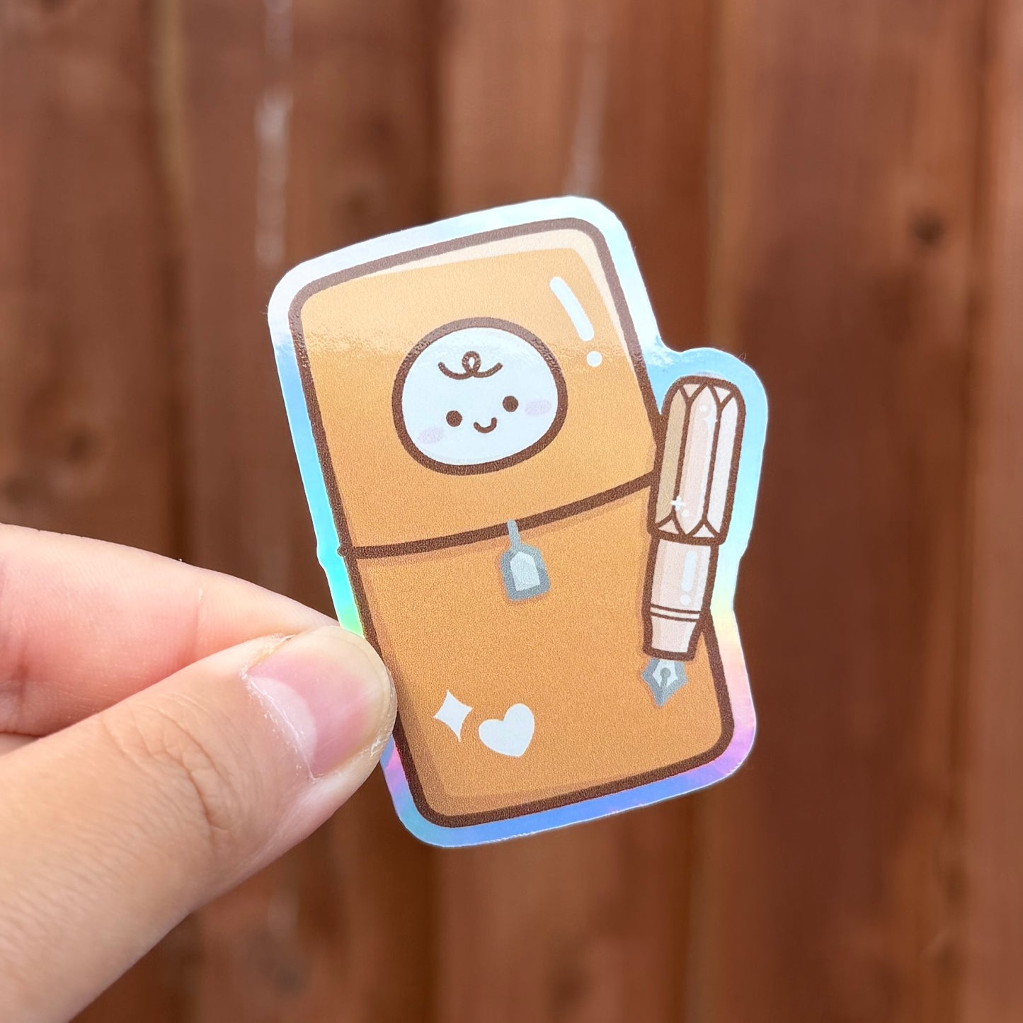 Standard TN and Paweco Fountain Pen - Holographic Die Cut Stickers