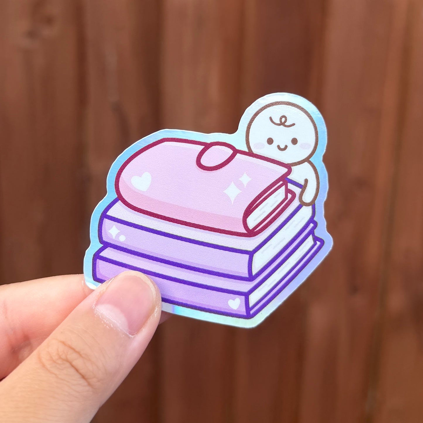Journal & Planner Stack - Holographic Die Cut Stickers