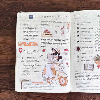 Roadtrip | Wanderlust | C410 Sticker Sheet