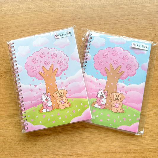 Sakura - Joey and Cake A5 Reusable Sticker Book
