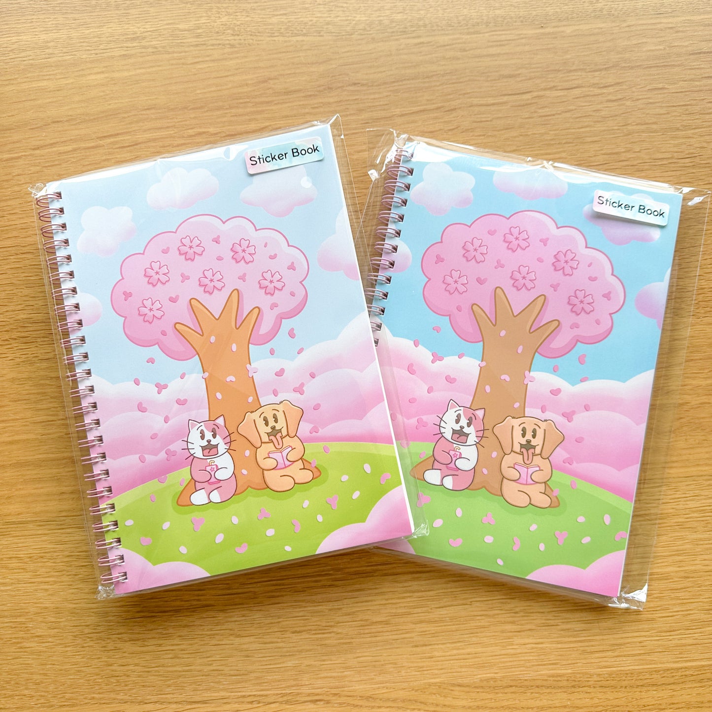 Sakura - Joey and Cake A5 Reusable Sticker Book