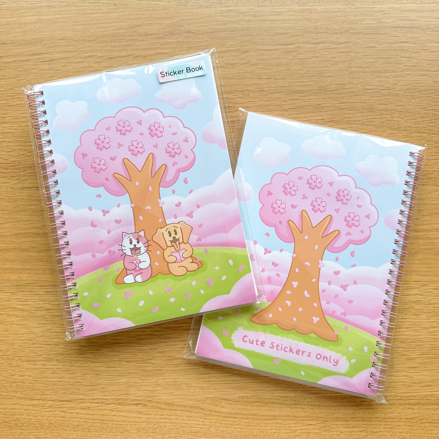 Sakura - Joey and Cake A5 Reusable Sticker Book