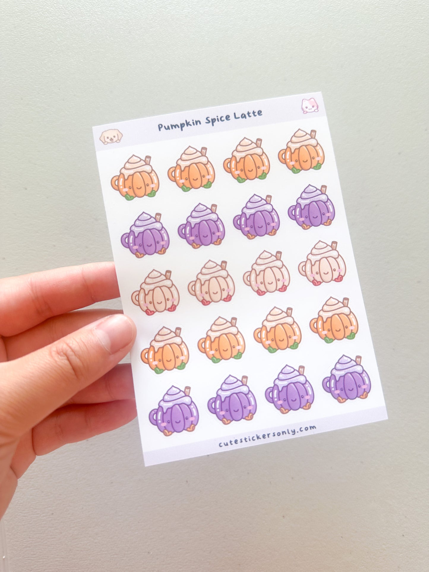 Pumpkin Spice Latte - Sticker Sheets