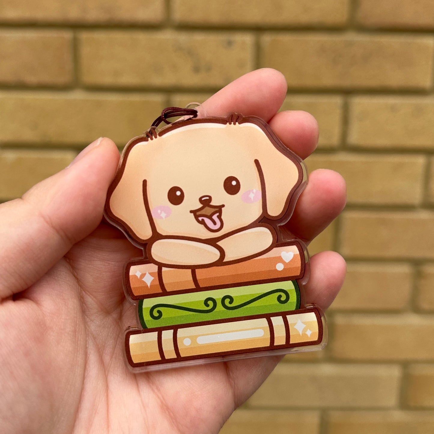 Joey & Cake Cosy Books Washi Cutter Keyrings