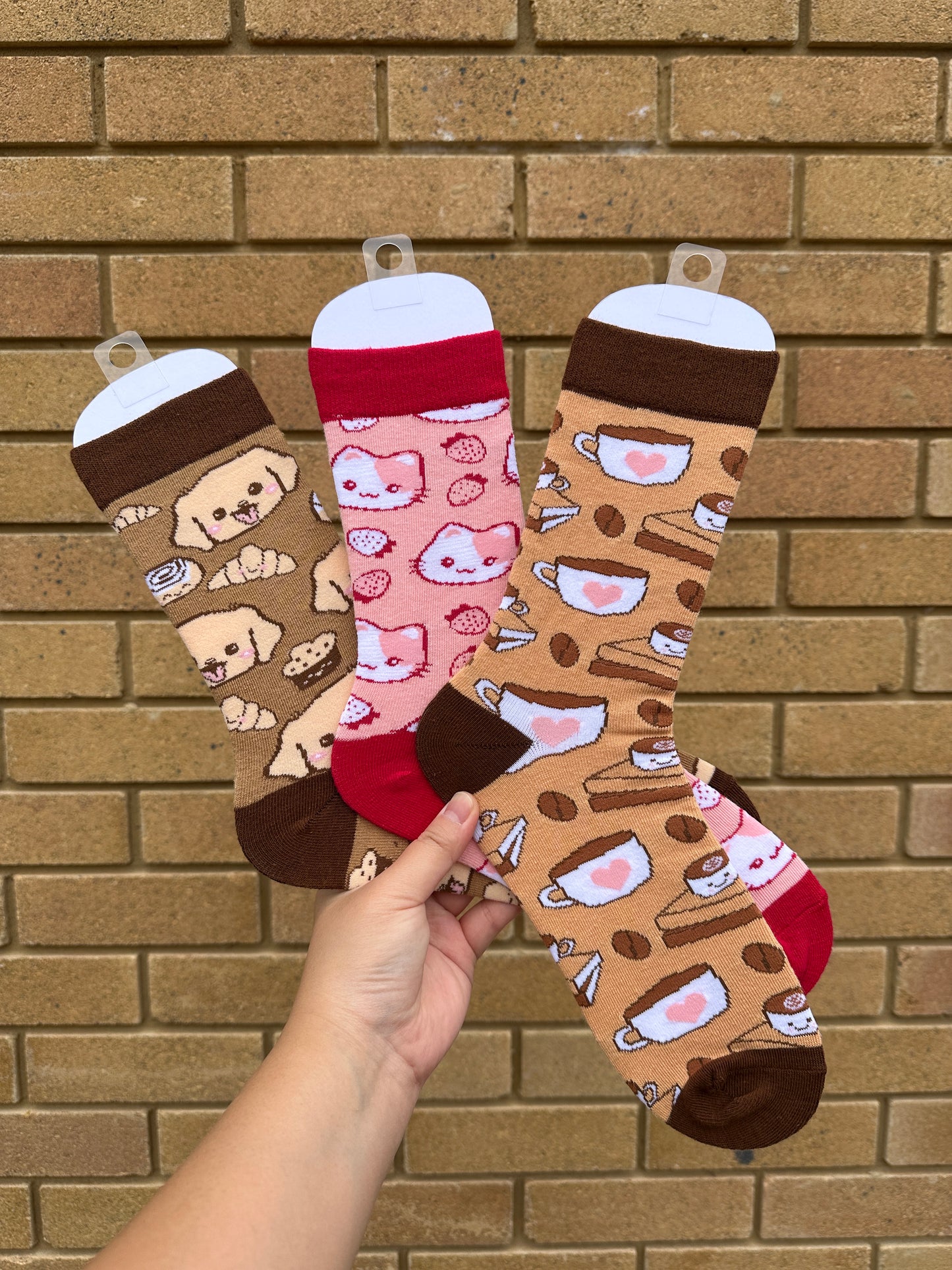 Kawaii Cafe Socks