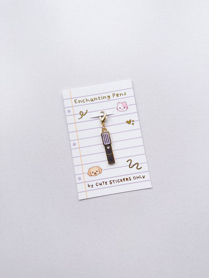 Enchanting Pens Enamel Charms
