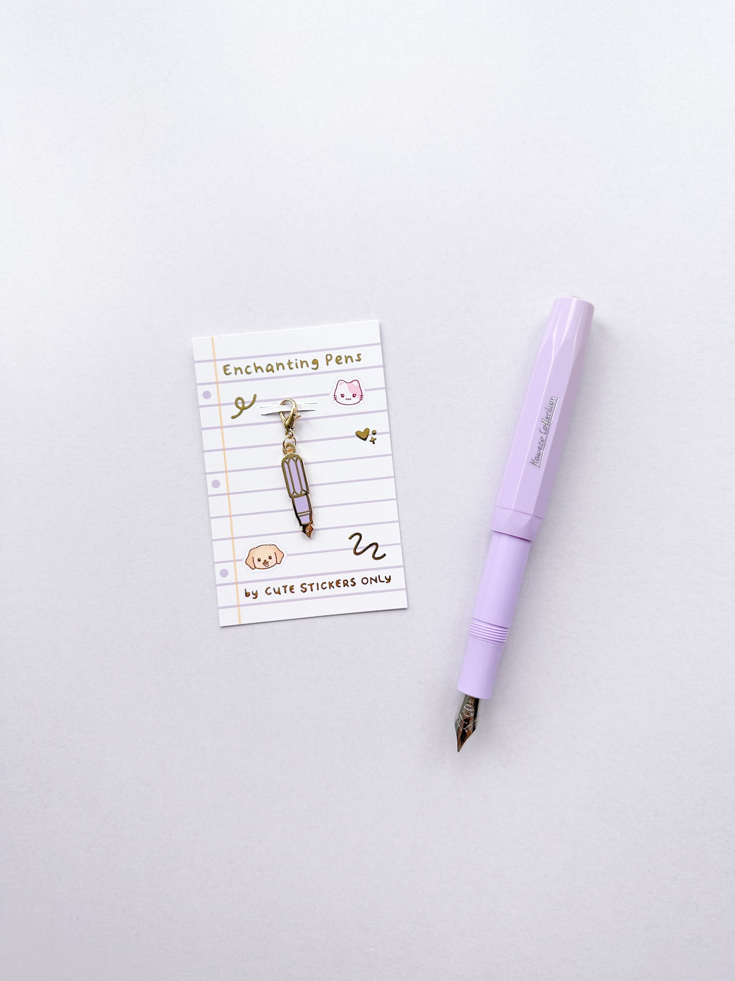 Enchanting Pens Enamel Charms