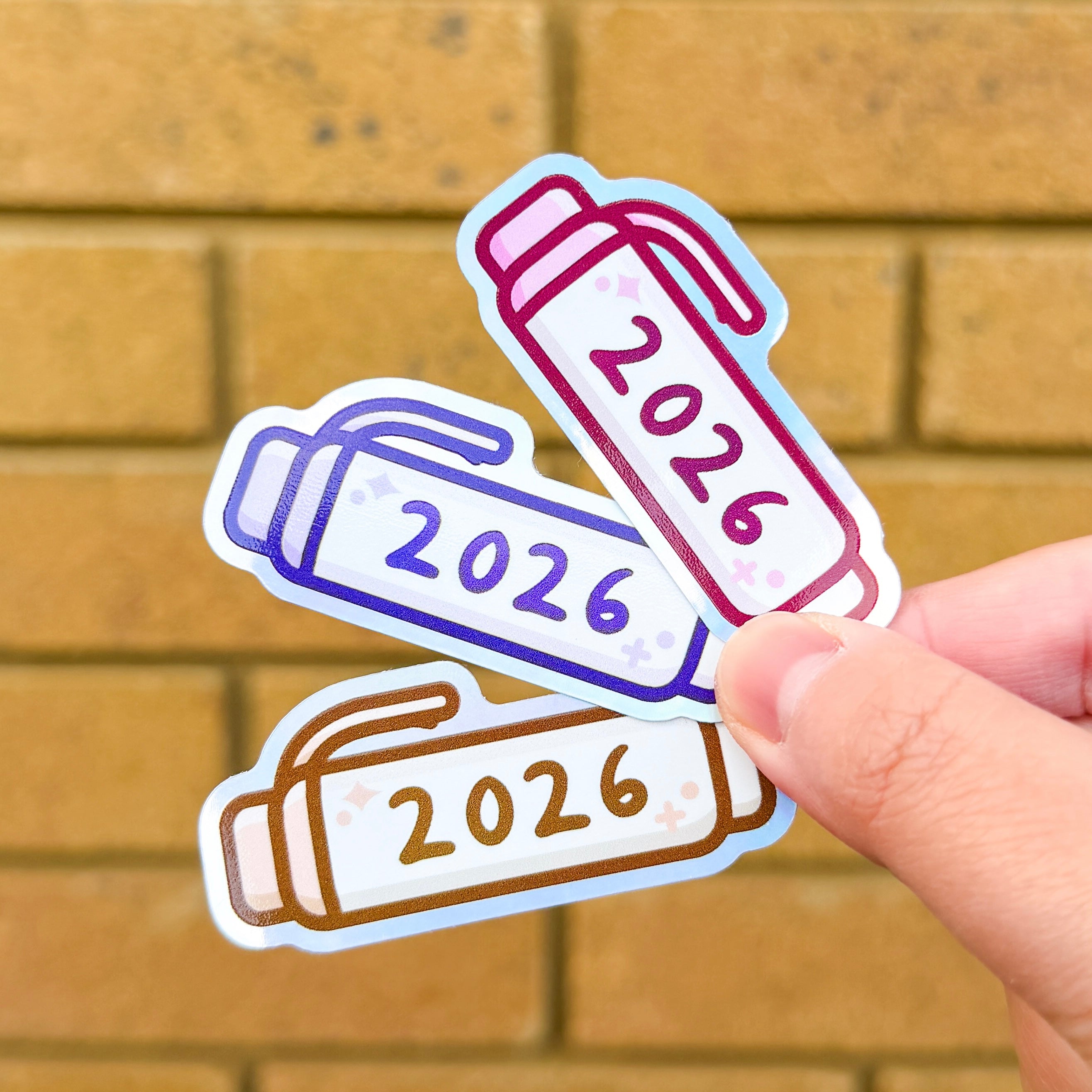 2026 Premium Holographic Die Cut Stickers – Cute Stickers Only