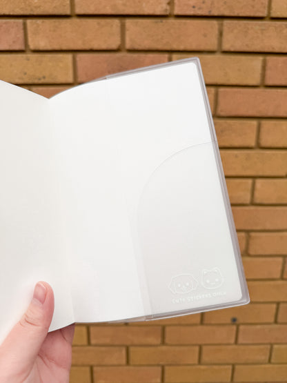 B6 Clear Cover - Pen Collectors Club with Pockets