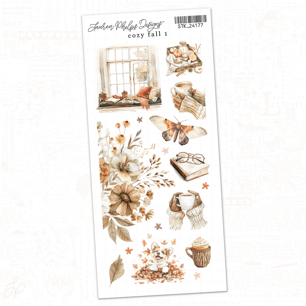 Cozy Fall Collection Sticker Sheets