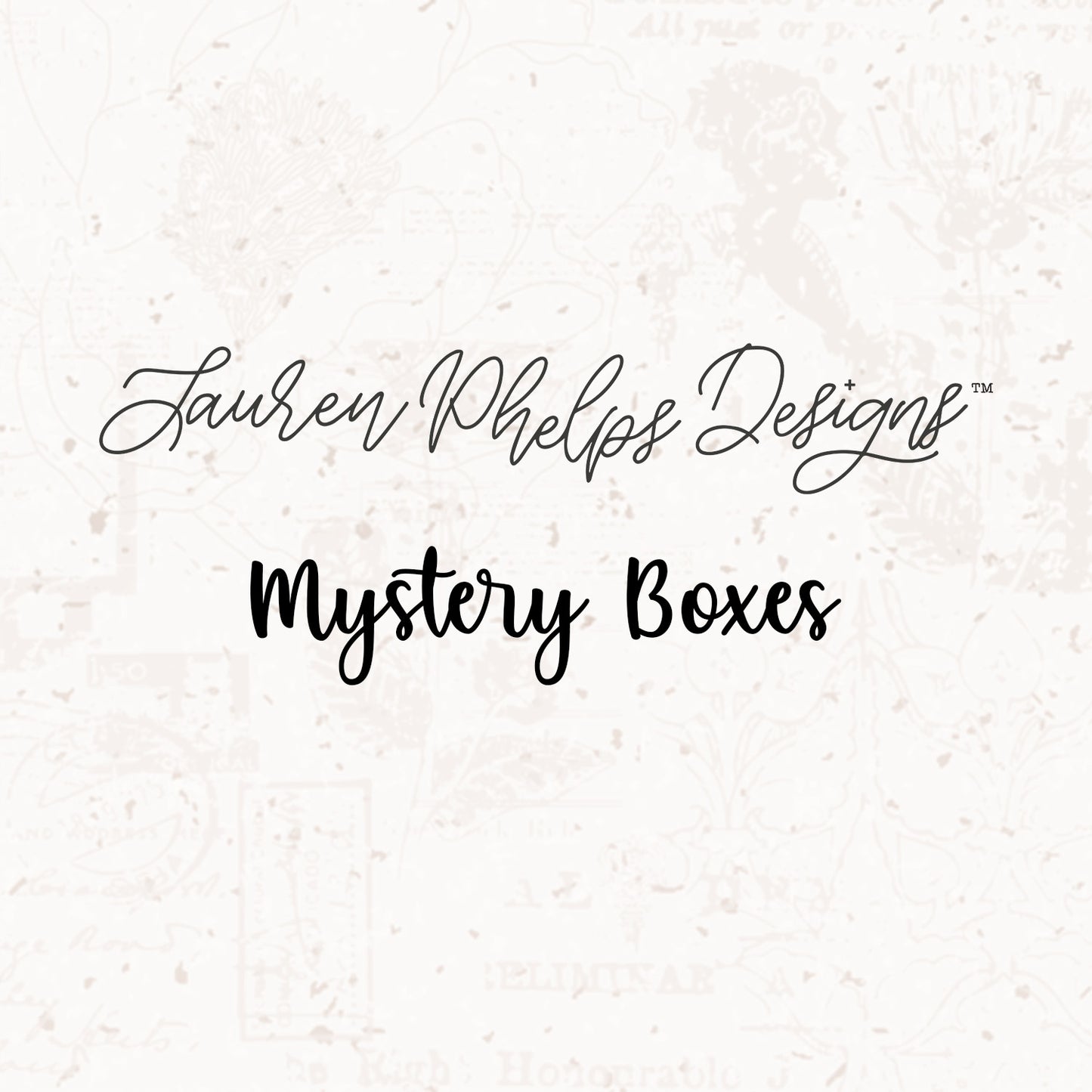 Lauren Phelps Designs Mystery Boxes