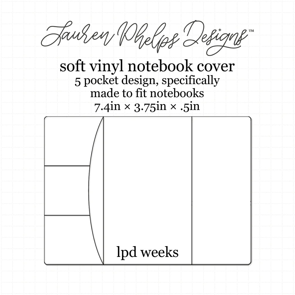 Clear Soft Vinyl Notebook Cover