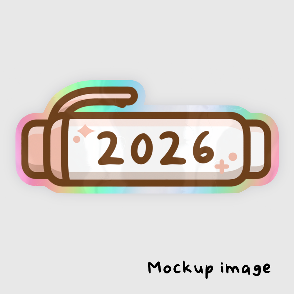 [PRE-ORDER] 2026 Premium Holographic Die Cut Stickers