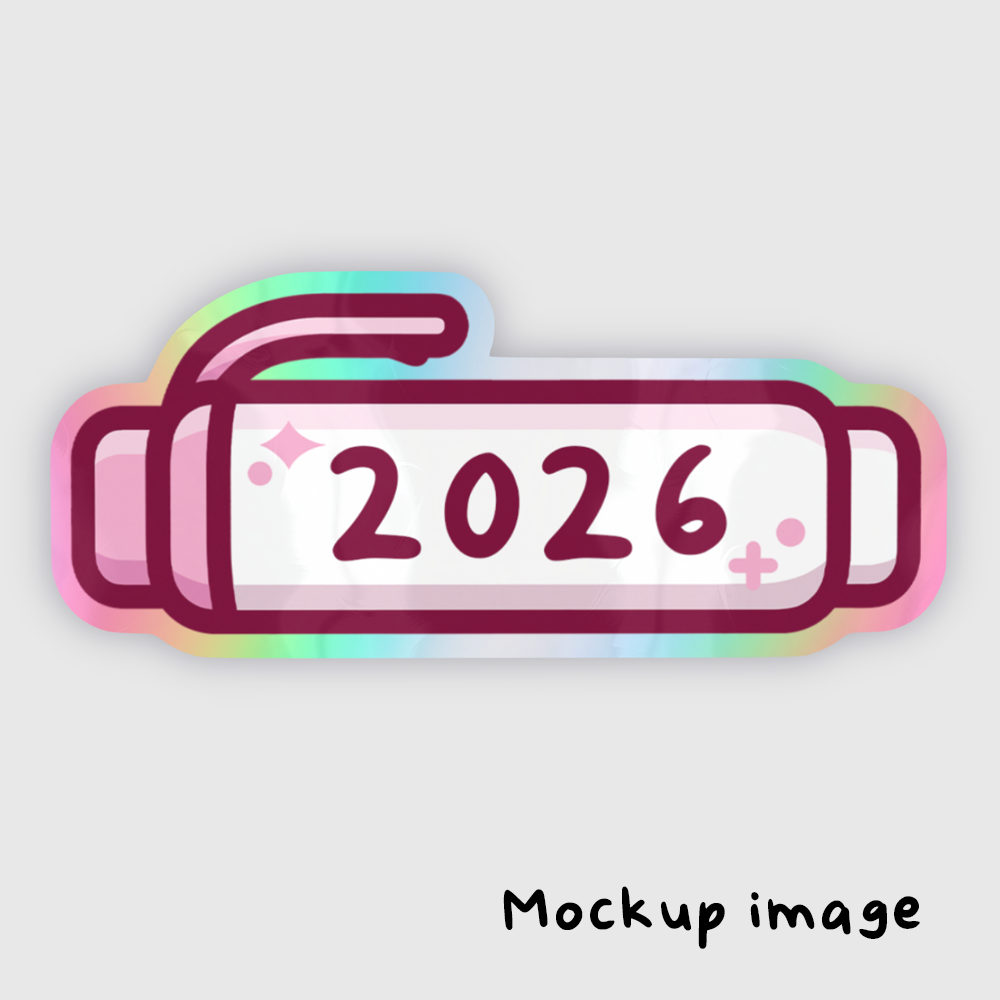 [PRE-ORDER] 2026 Premium Holographic Die Cut Stickers