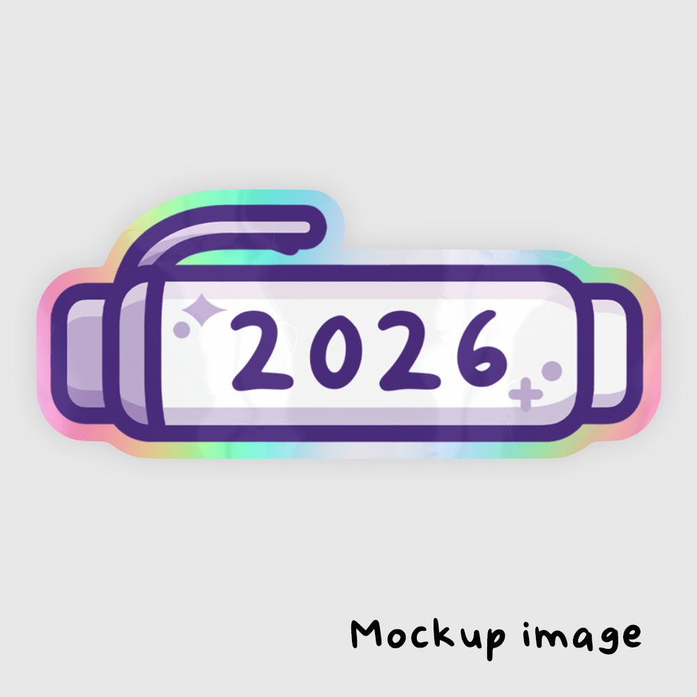 [PRE-ORDER] 2026 Premium Holographic Die Cut Stickers