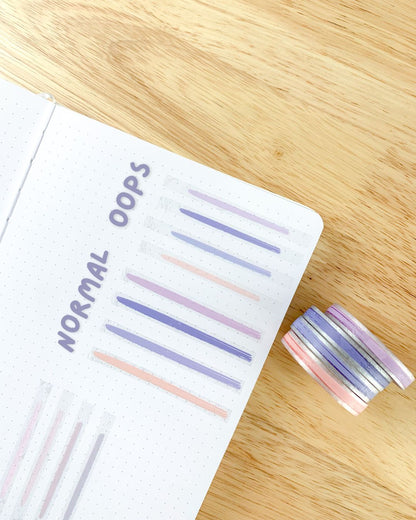 Blush (OOPS) - Minilighter Perforated Ink Tape Set