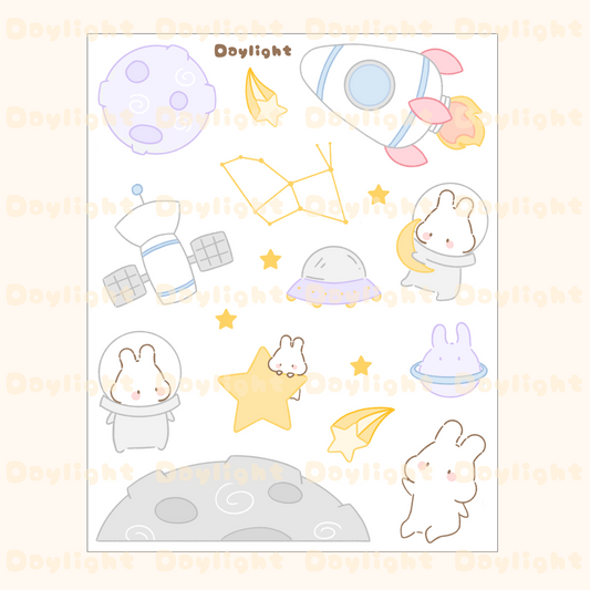 Outerspace Sticker Sheet