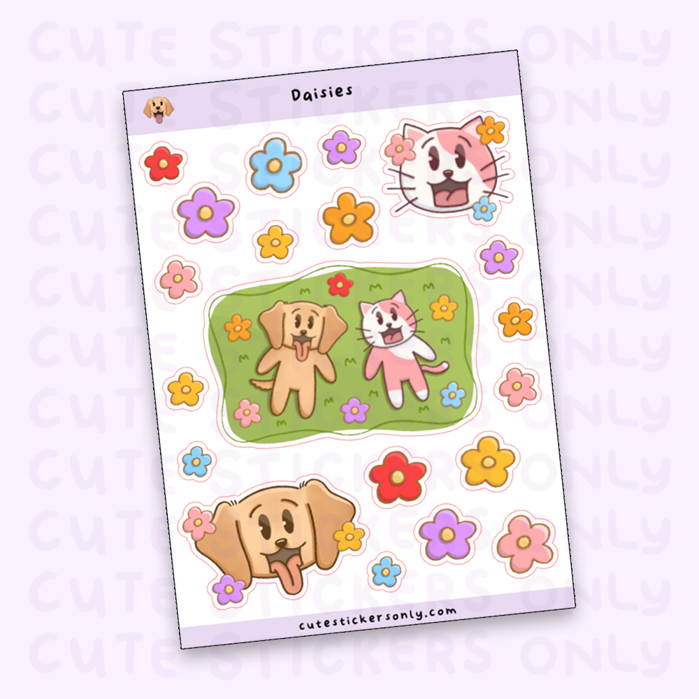 Daisies - Deco Sticker Sheets