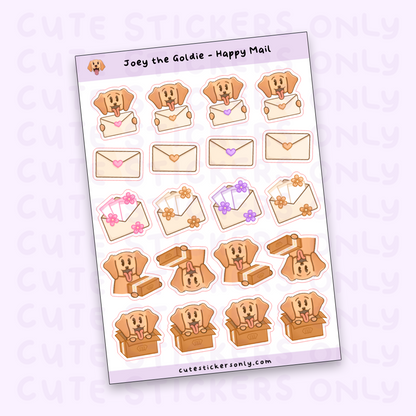 Happy Mail - Joey and Cake Sticker Sheets