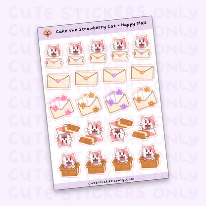 Happy Mail - Joey and Cake Sticker Sheets