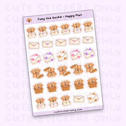 Happy Mail - Joey and Cake Sticker Sheets