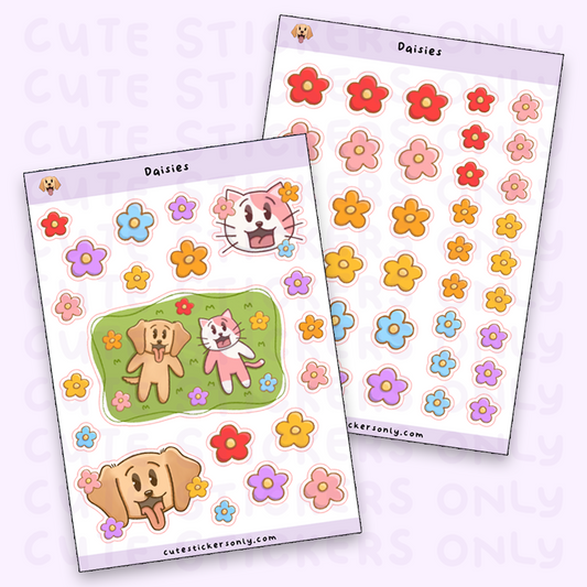 Daisies - Deco Sticker Sheets