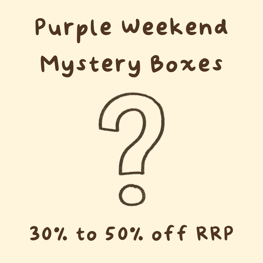 Purple Weekend Mystery Boxes (30-50% off RRP)