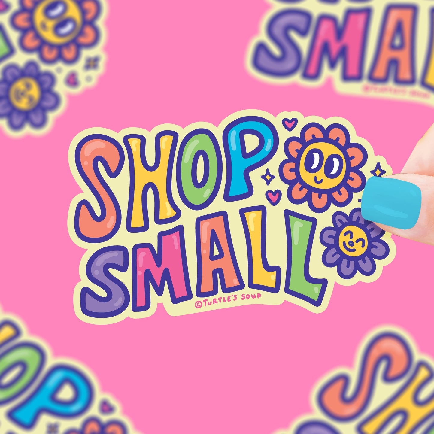 Shop Small Business Vinyl Sticker