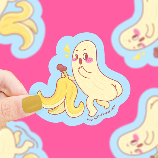 Naked Banana Vinyl Sticker
