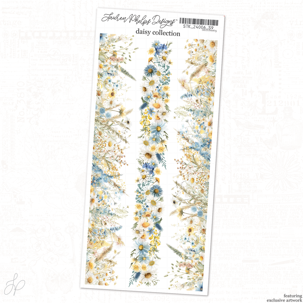 Daisy Collection Sticker Sheets