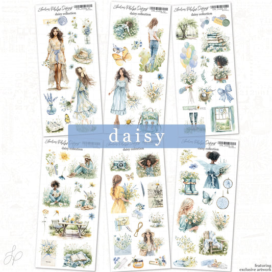 Daisy Collection Sticker Sheets