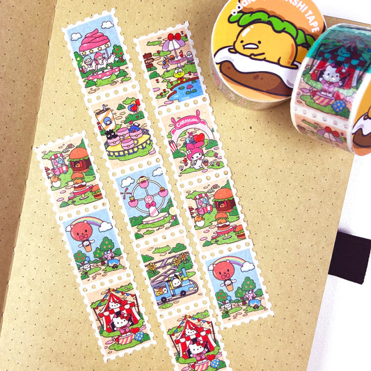 Hello Carnival Stamp Washi