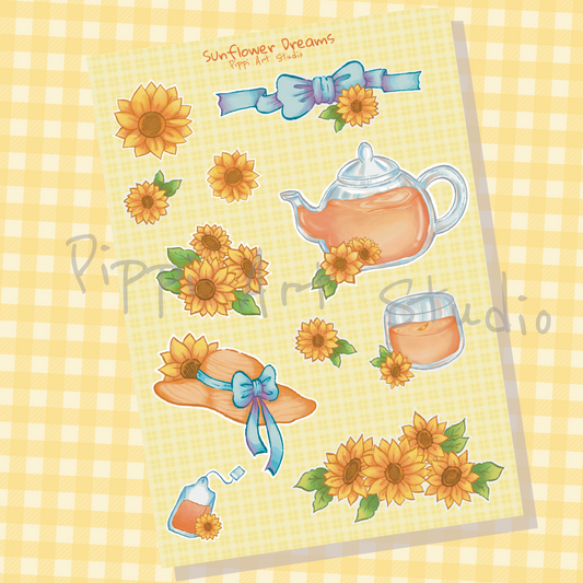 Sunflower Dream Sticker Sheet