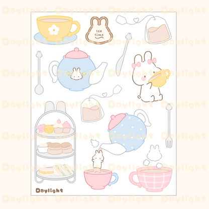 Food Sticker Sheets Bundle