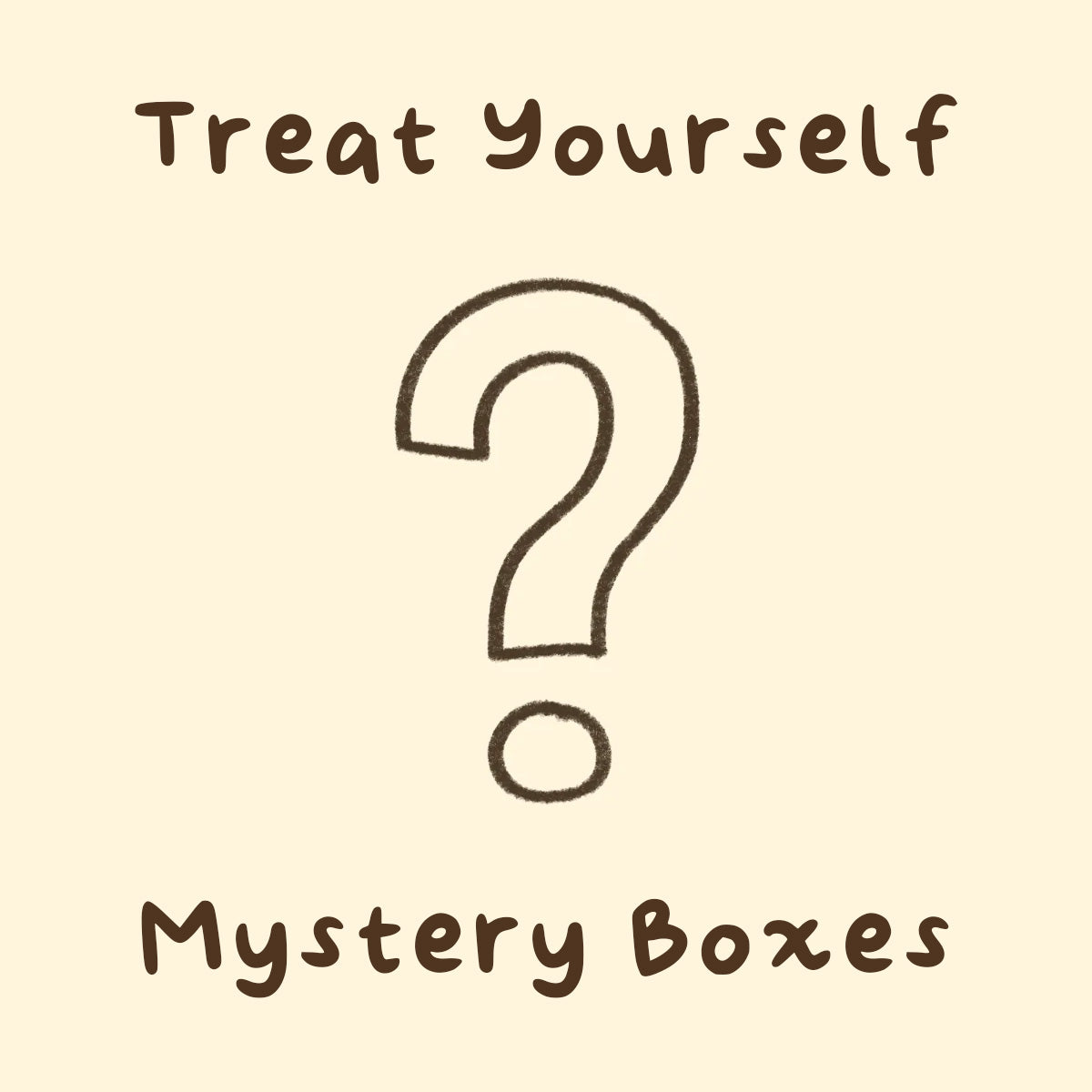 Mystery Box Sticker Cute Stickers Only